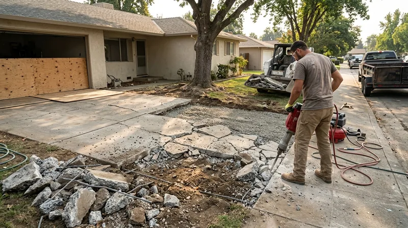 Concrete Removal & Replacement Chico