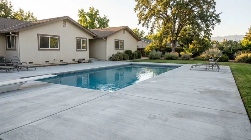 Concrete Pool Decks Chico